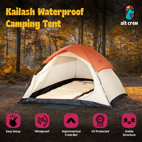 AltCrew Kailash Waterproof Camping Tent - (3 Persons)