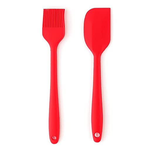 Frenchware - Spatula & Brush - Red