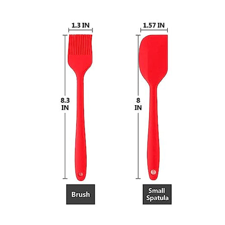 Frenchware - Spatula & Brush - Red
